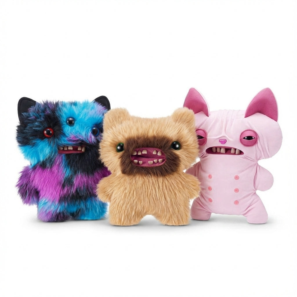 Fugglers Canada Funny Ugly Monsters Plush Keychains ReChild fugglers-canada-funny-ugly-monsters-plush-keychains-rechild