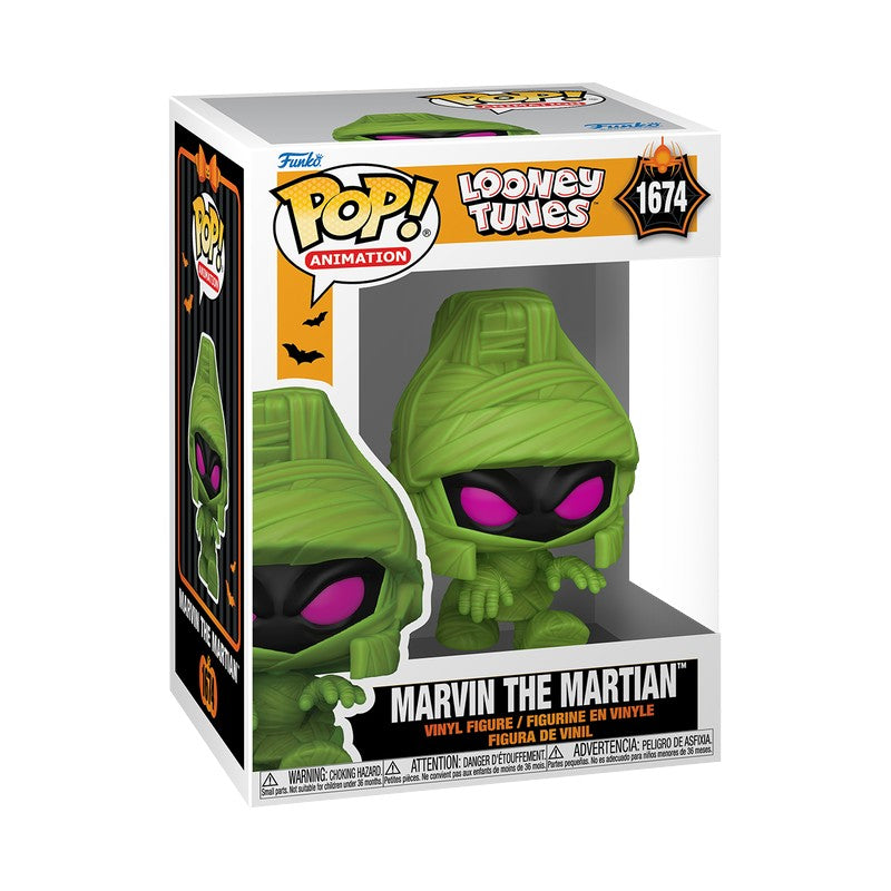 Funko Pop - Marvin the Martian in Mummy Costume image 1