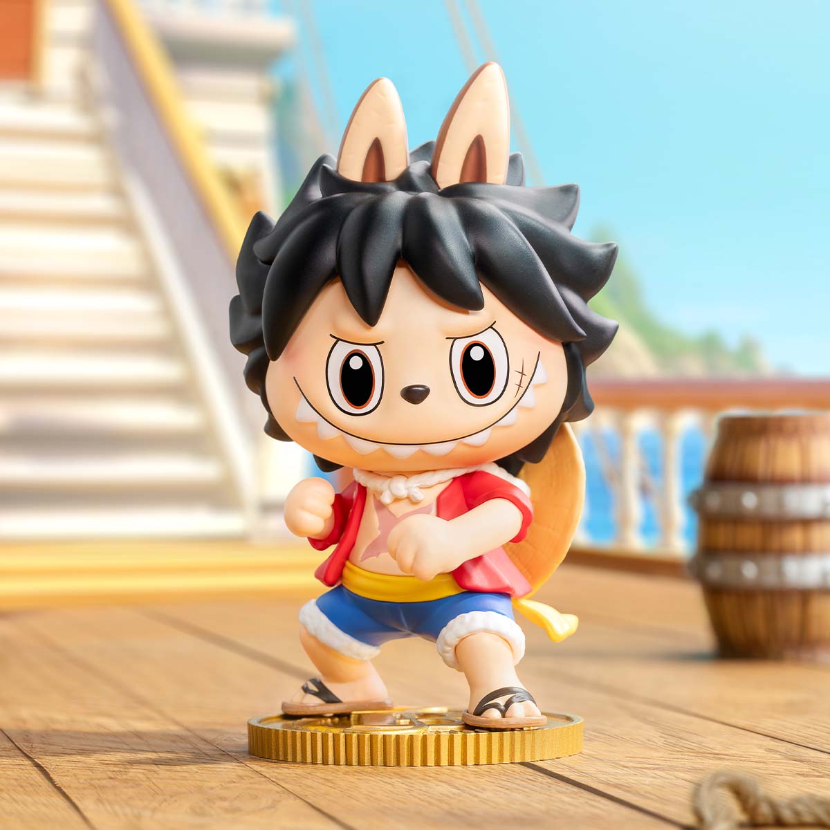 Popmart The Monsters × One Piece Series Figures Blind Box