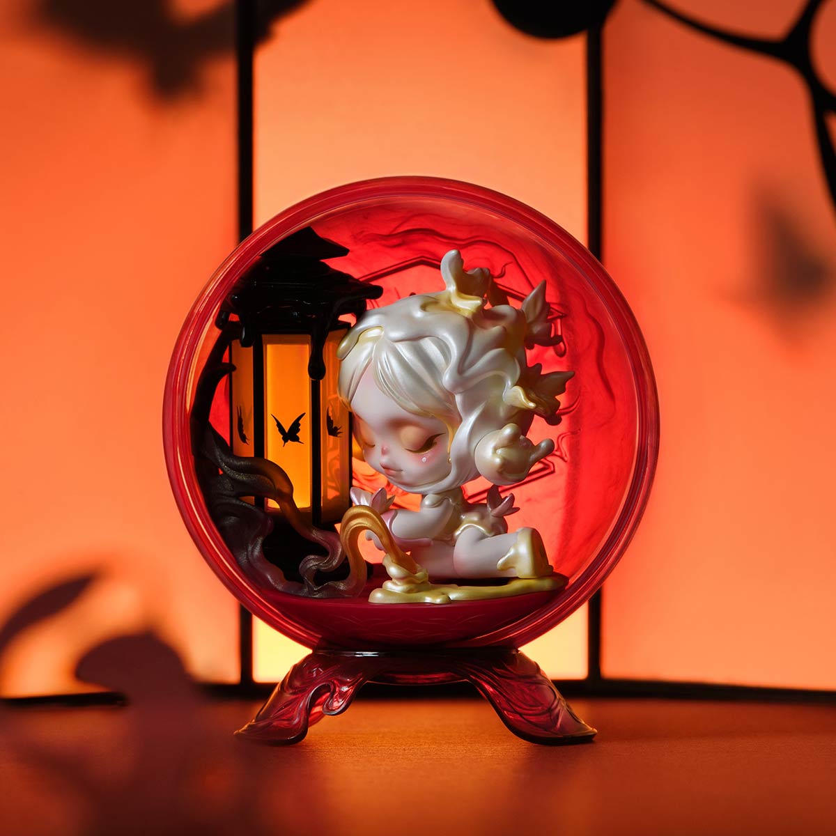 Popmart Skullpanda The Mirage Series blind box collectible figure - the Carousel Lantern