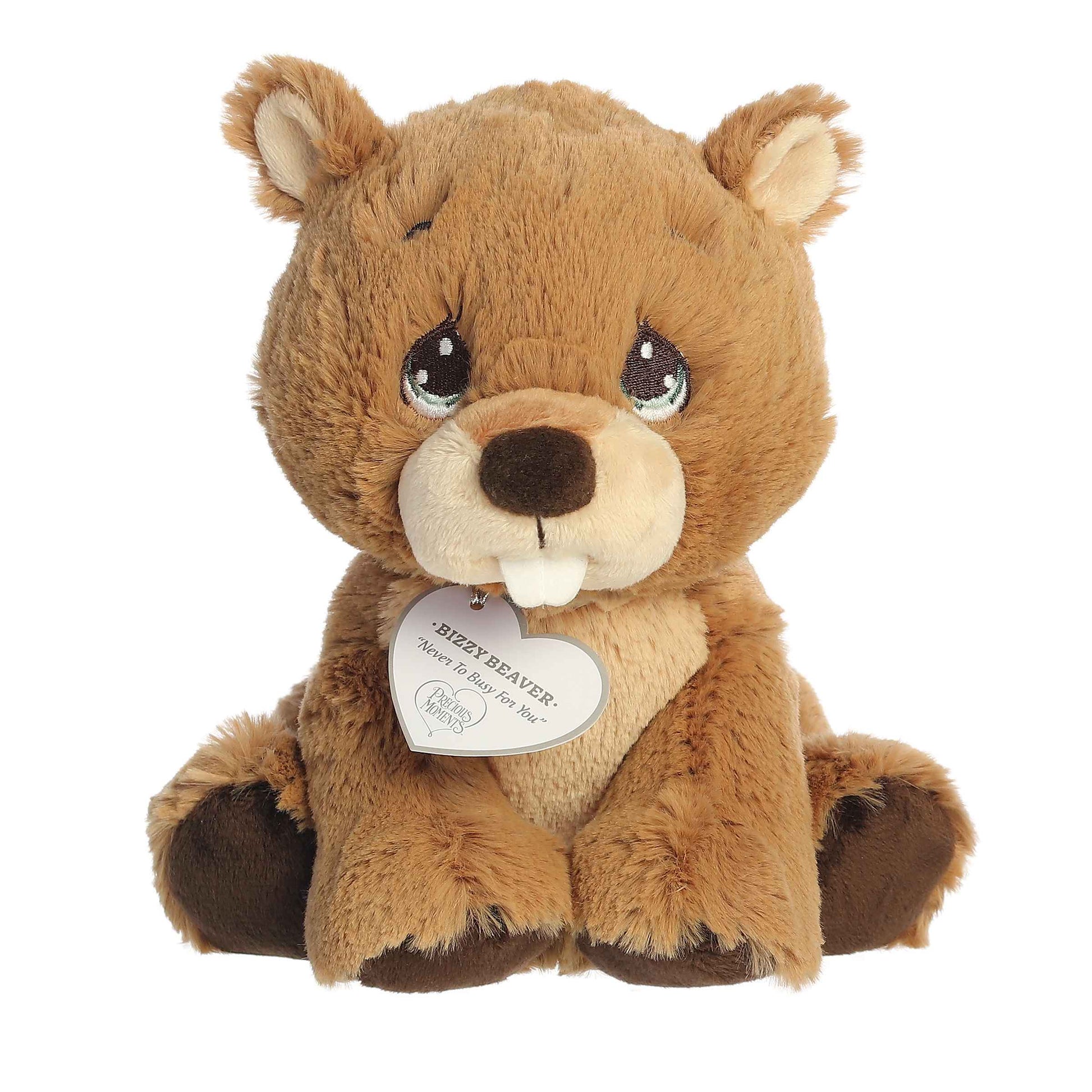 Aurora Precious Moments 8.5" Bizzy Beaver image 0