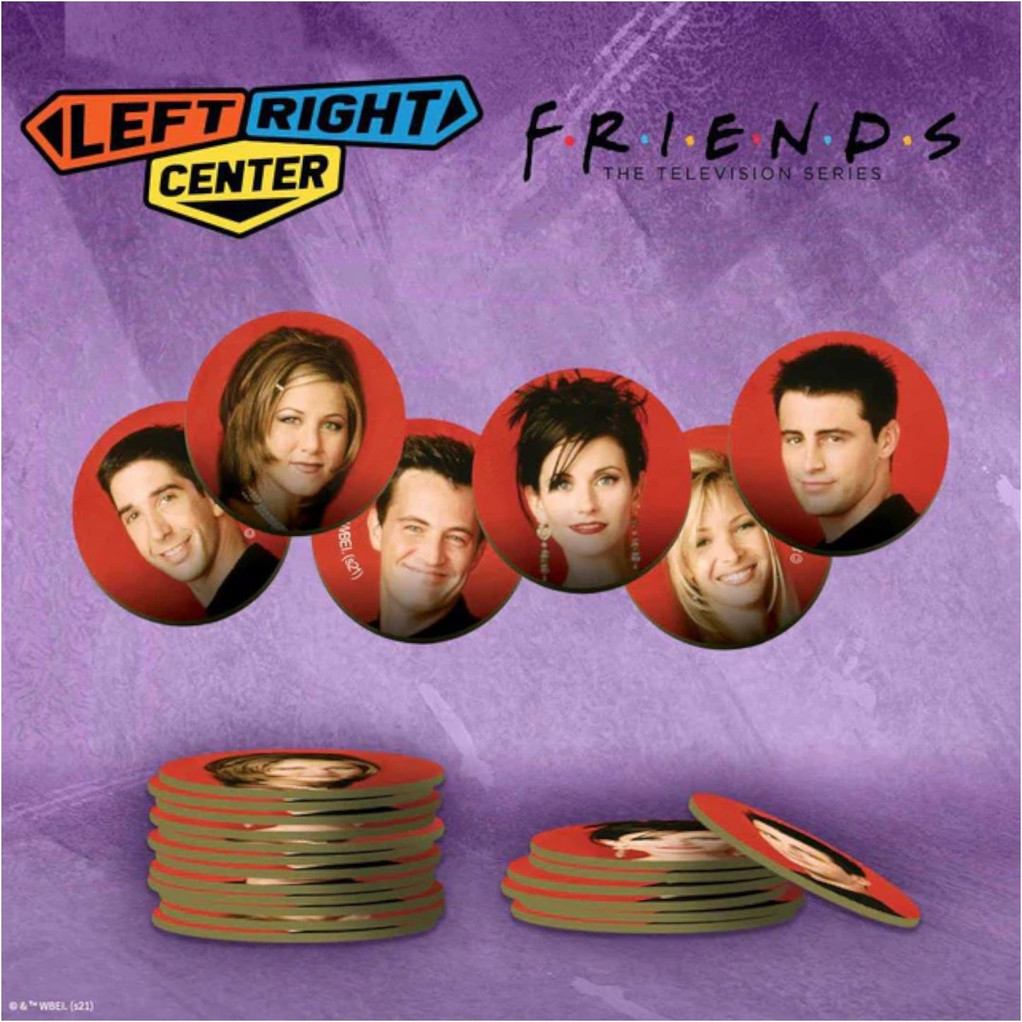 Friends Left Right Centre Dice Game image 2