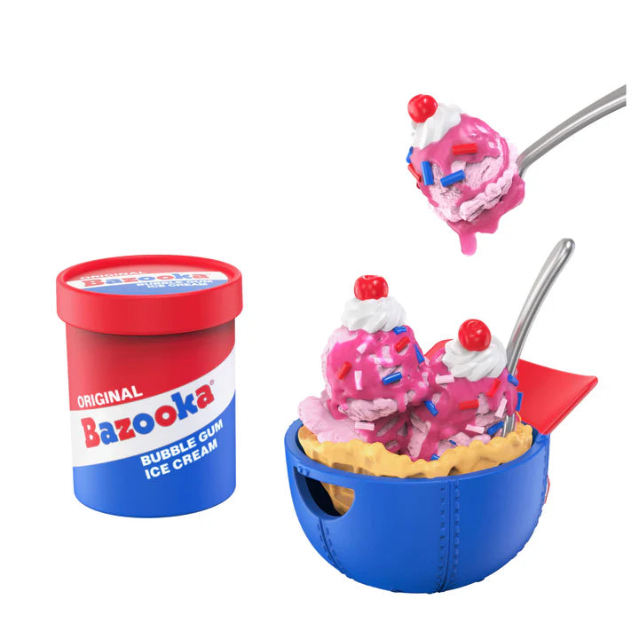 Mini Bazooka sundaes from Miniverse Make It Mini Treats set