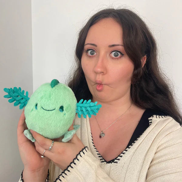 Squishable Party Snackers Mint Baby Axolotl image 1