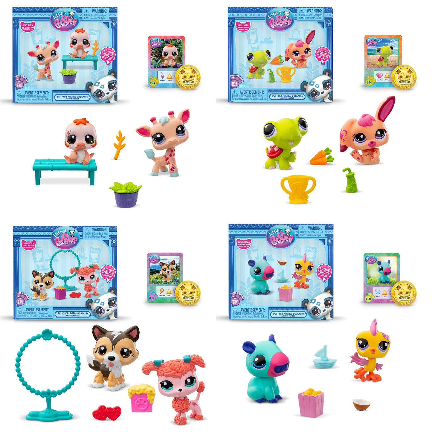 Littlest Pet Shop Pet Pairs 2-Pack Jungle Pals image 4