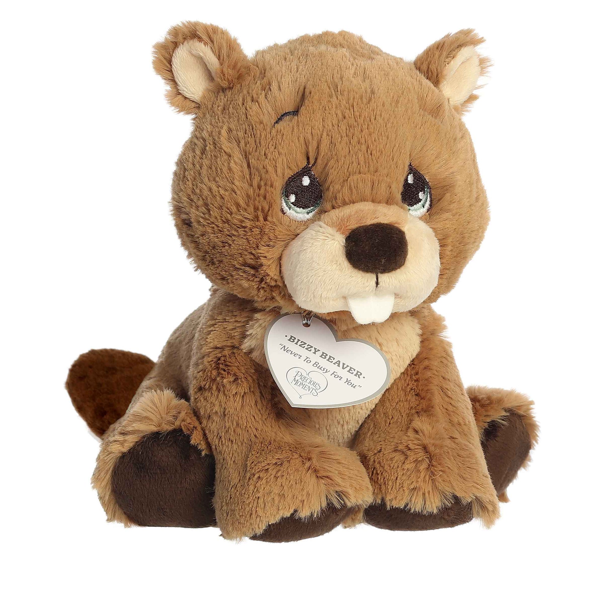 Aurora Precious Moments 8.5" Bizzy Beaver image 1