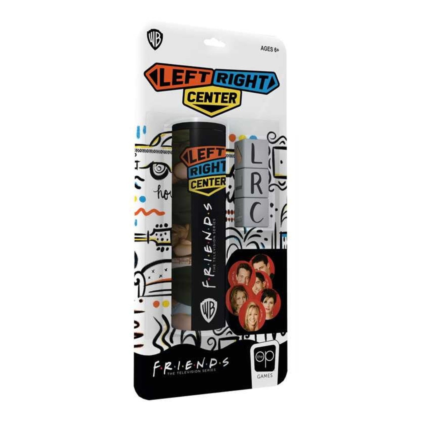 Friends Left Right Centre Dice Game image 0