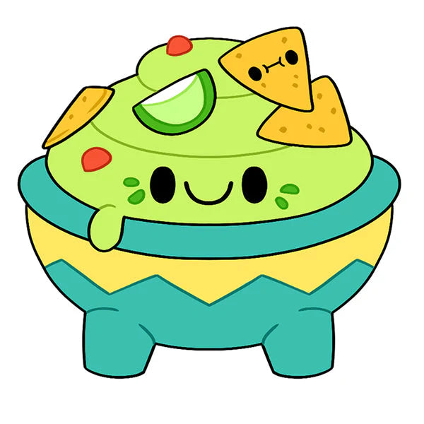 Mini Squishable Comfort Food Guacamole digital