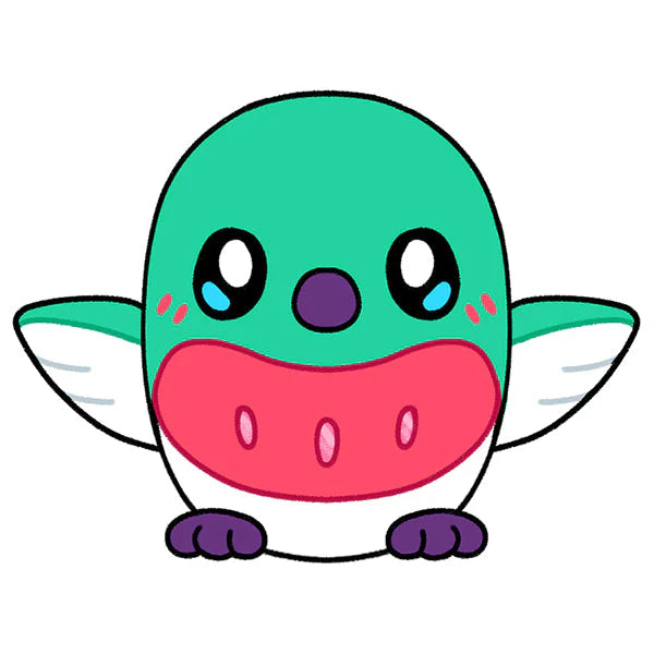 Mini Squishable Baby Hummingbird digital