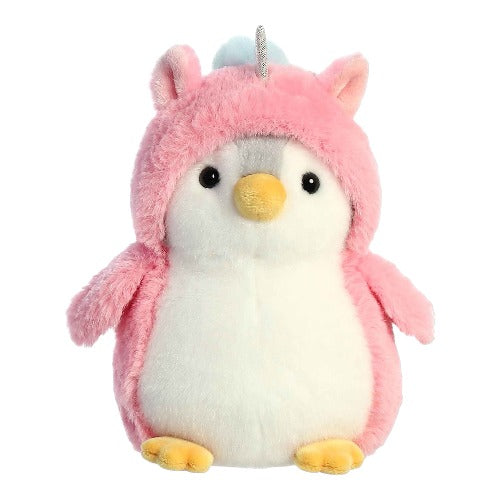 Aurora PomPom Penguin Pink Unicorn image 0