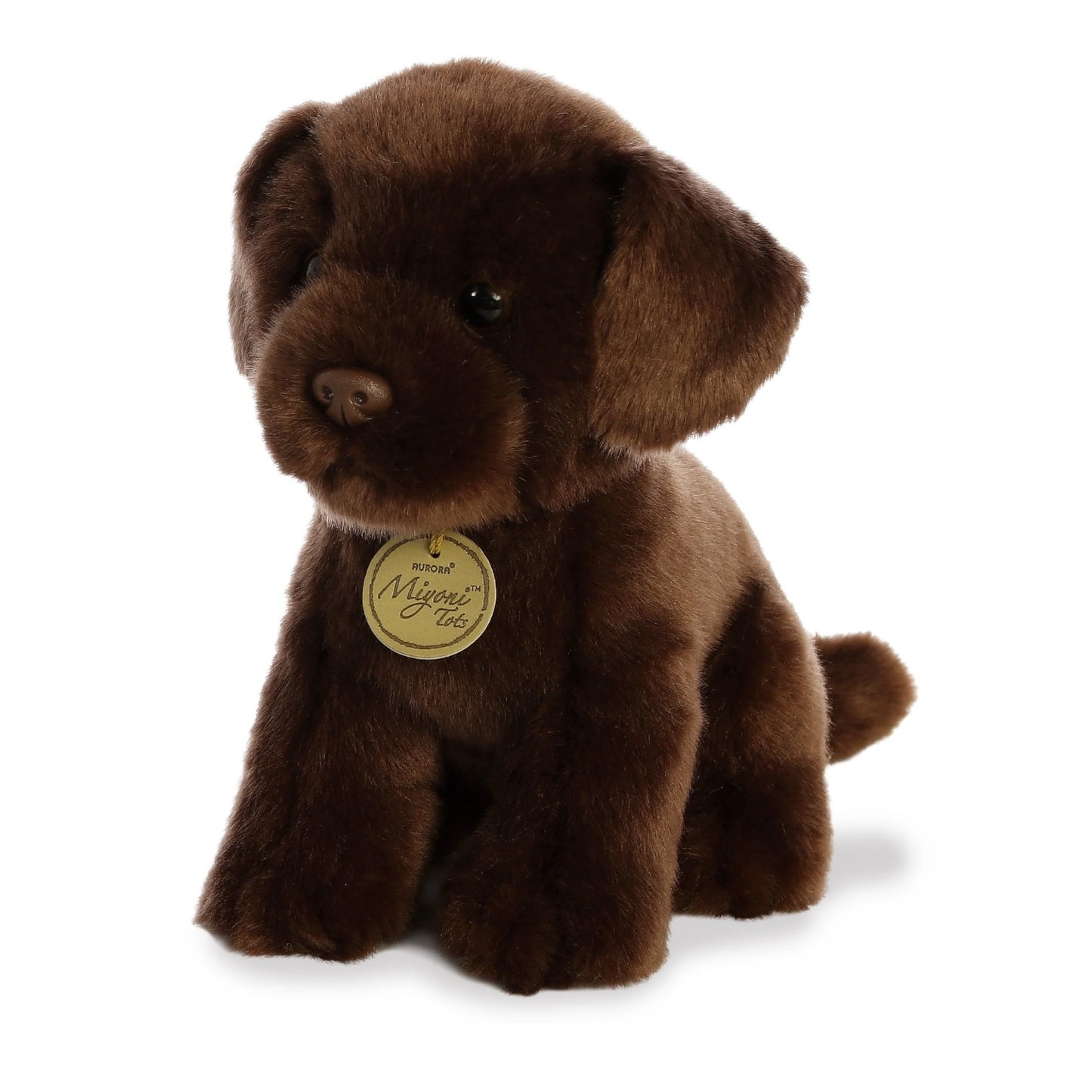 Aurora Miyoni Tots 11" Chocolate Lab Pup image 2