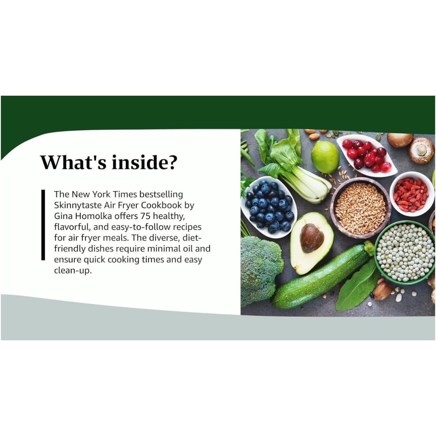 The Skinnytaste Air Fryer Cookbook: The 75 Best Healthy Recipes For Your Air Fryer image 1