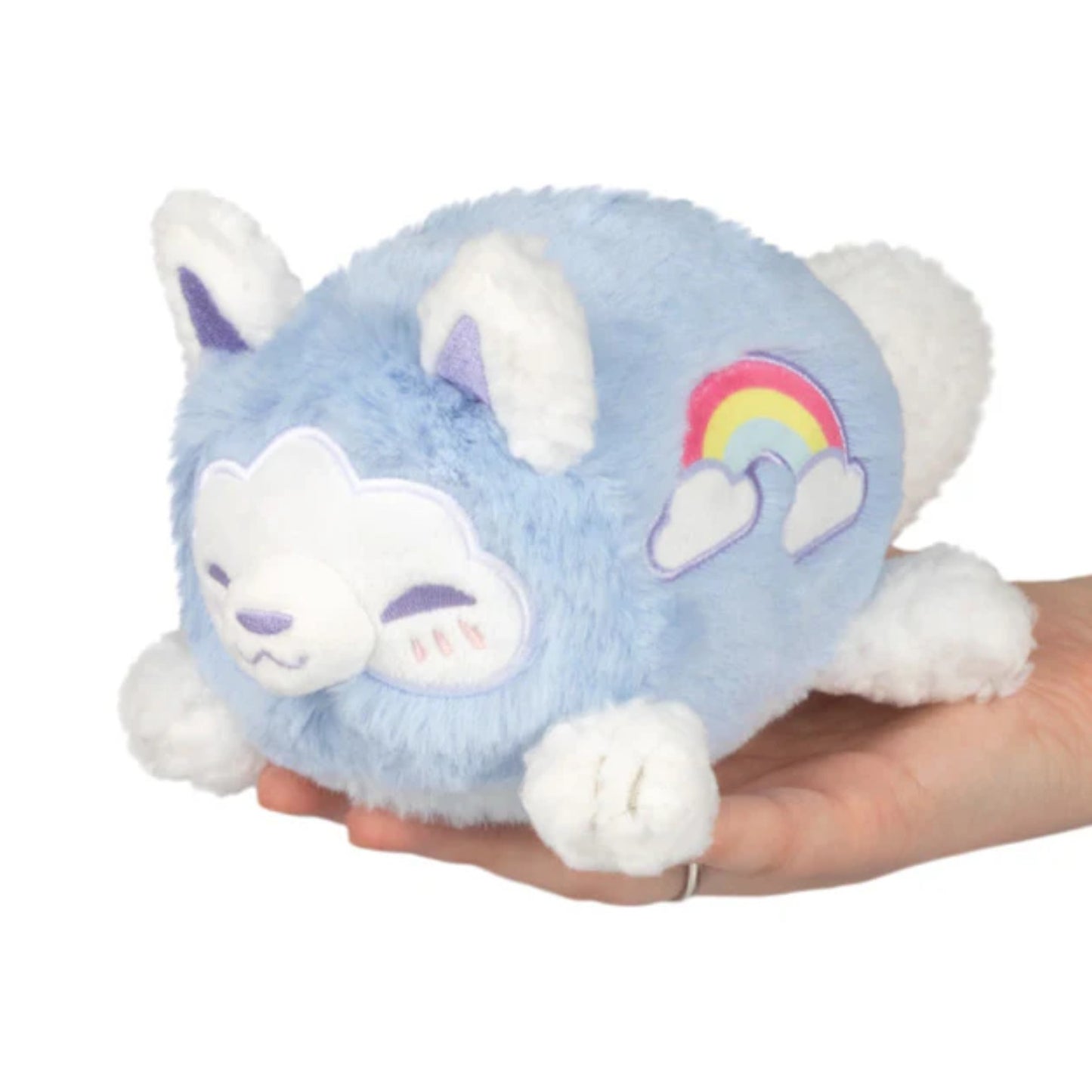 Squishable Cloudy Kitsune plush with pastel cloud markings