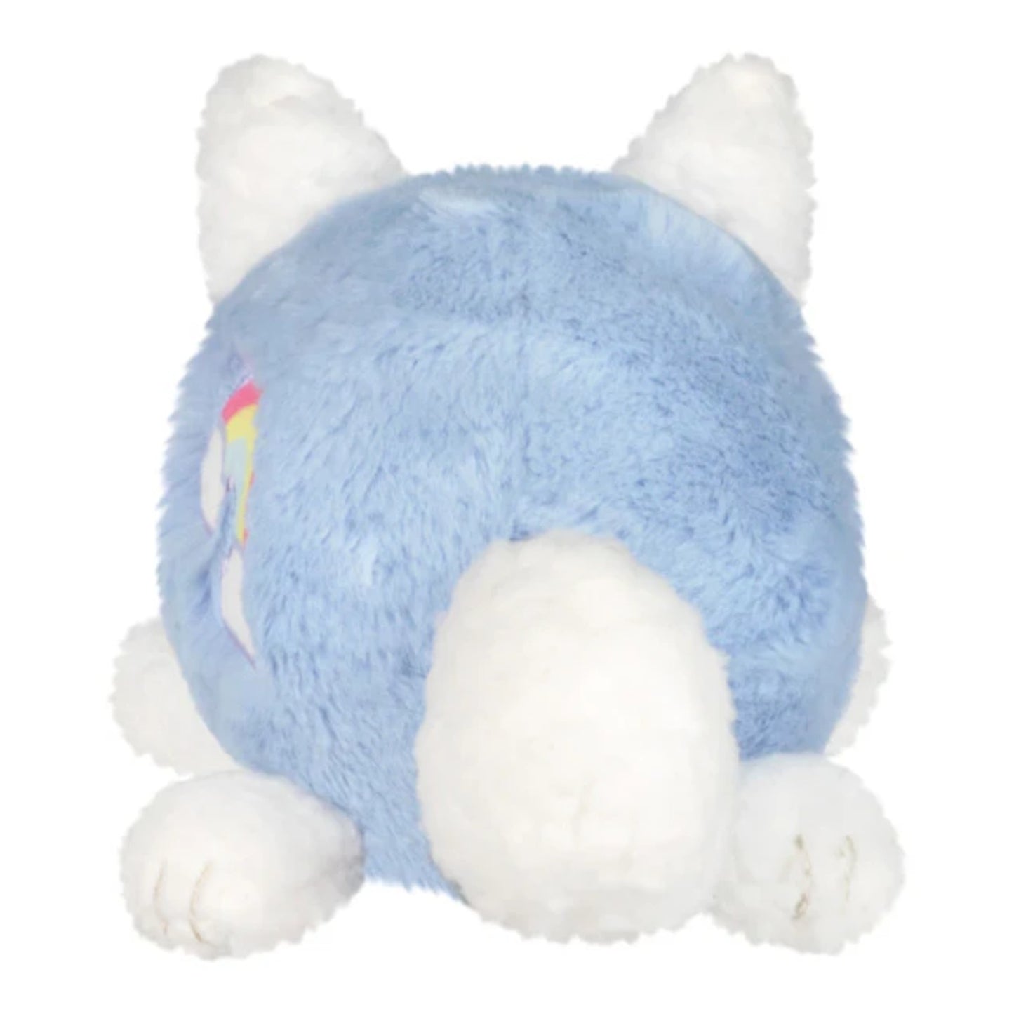 Squishable Cloudy Kitsune plush with pastel cloud markings back
