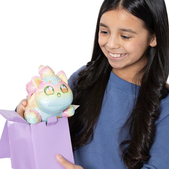 Girl holding Aphmau MeeMeows Sparkle Ice Cream