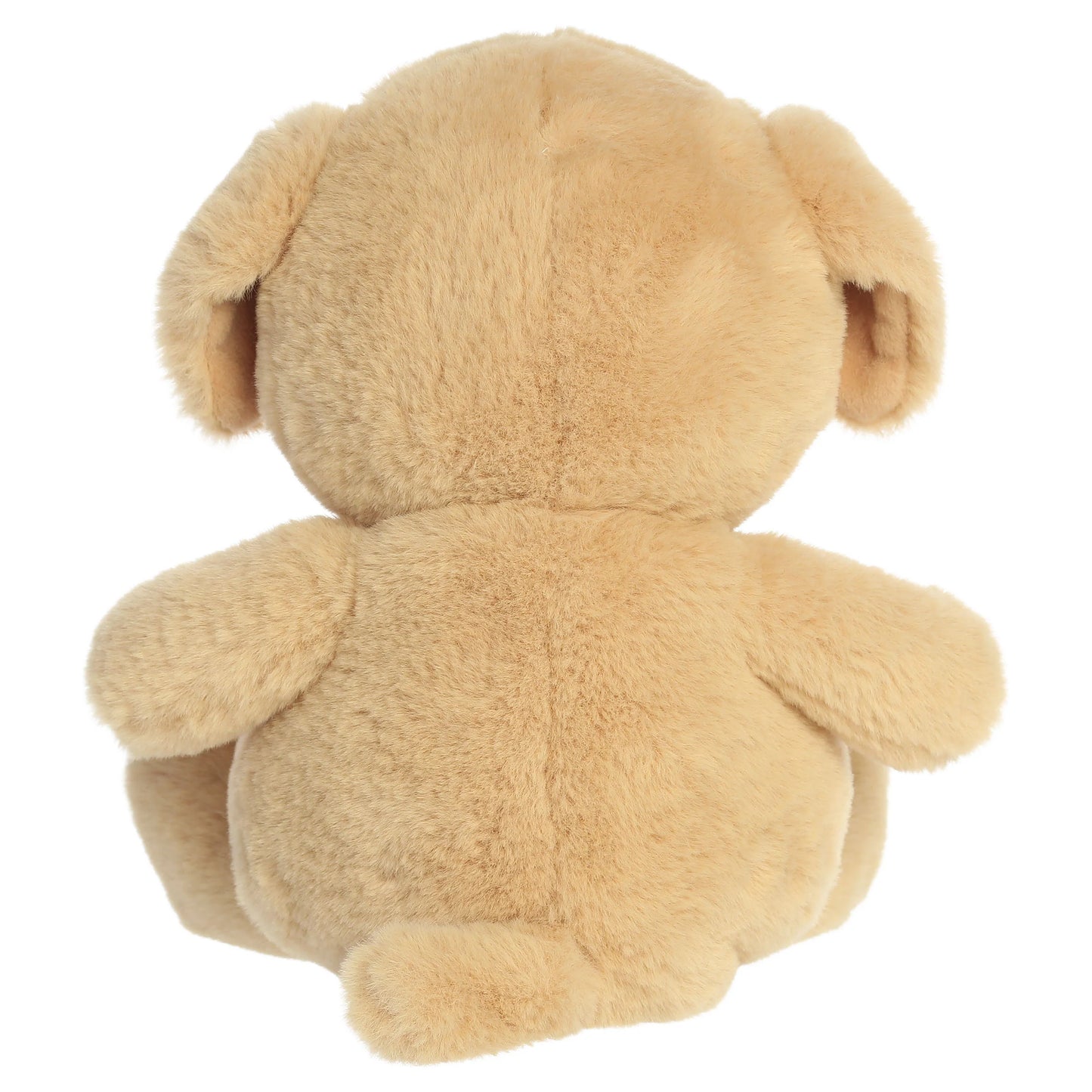Aurora Dumplin' golden retriever plush featuring a plump round body, floppy ears, and a dark brown nose.