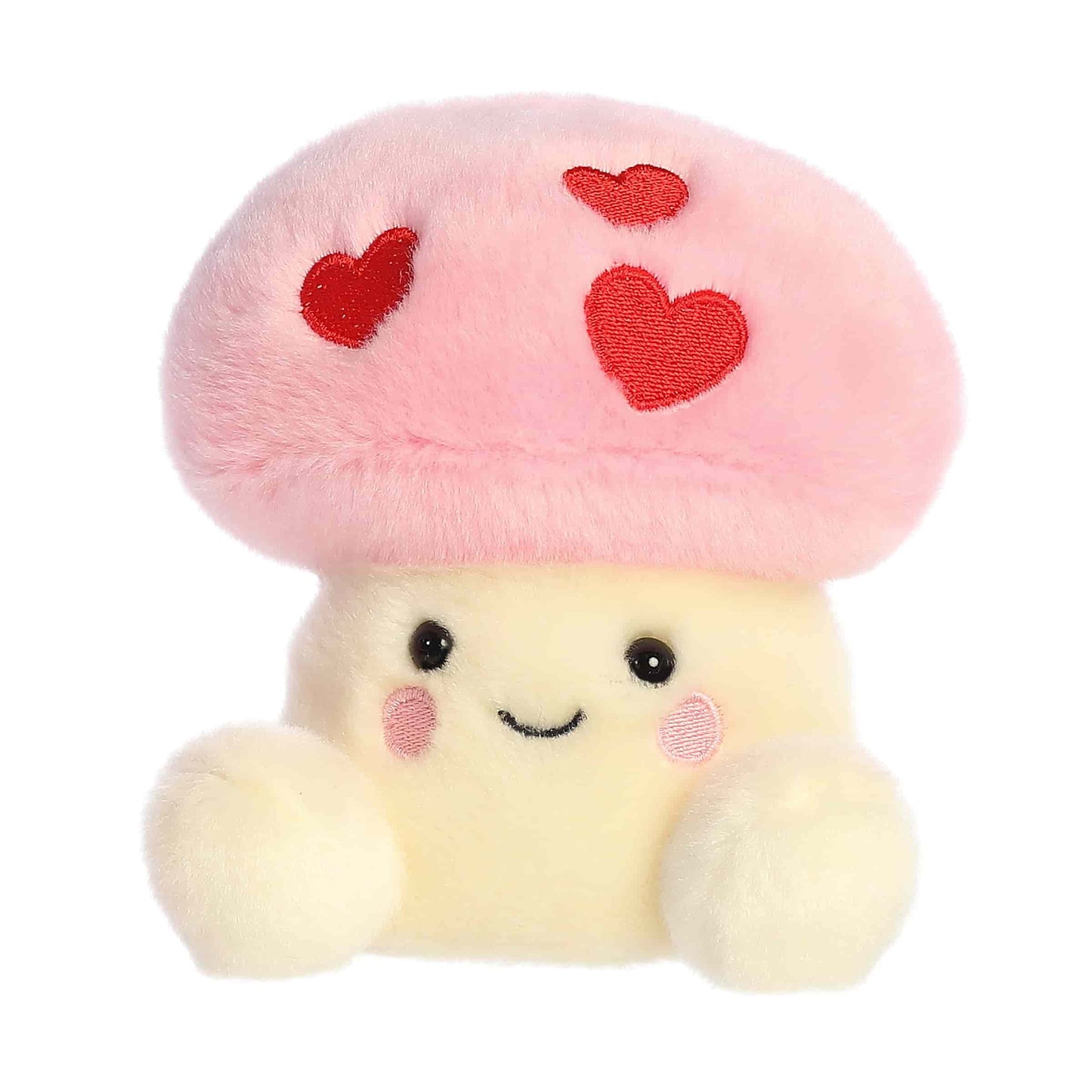 Angled view of Aurora Palm Pals Brooklyn Mushroom