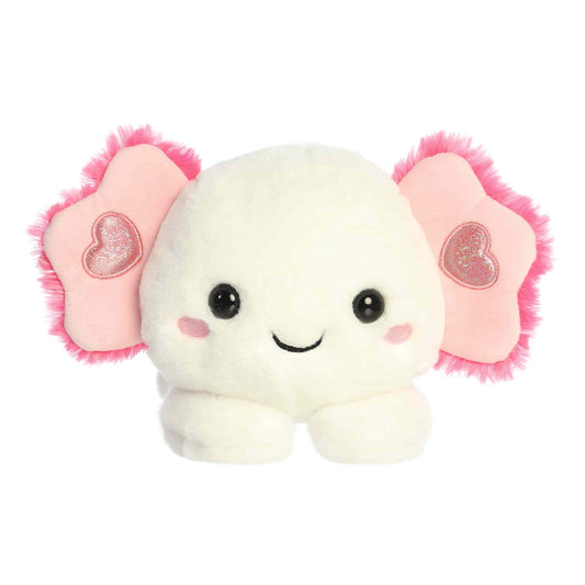 Front view of Aurora Too Cute Anna Axolotl plush