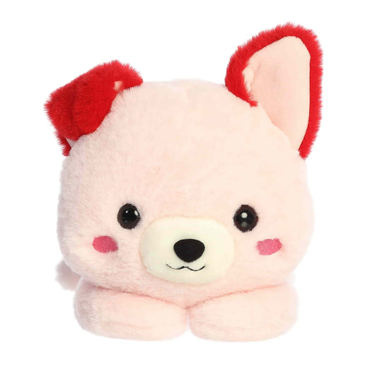 Front view of Aurora Too Cute Paige Puppy plush.