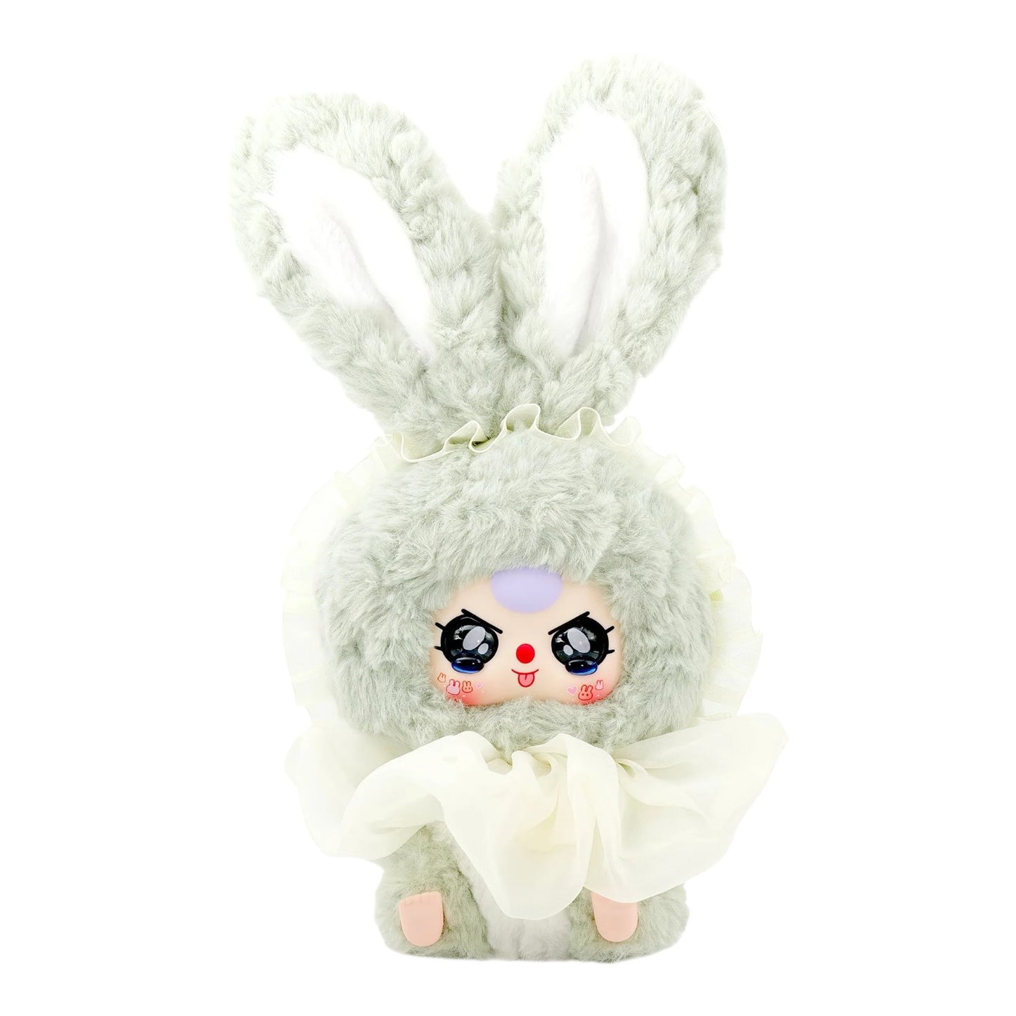 Baby Three Lili Rabbit Town Plush – 35cm Collectible Rabbit Toy Plush toy with bunny ears and face on a white background
