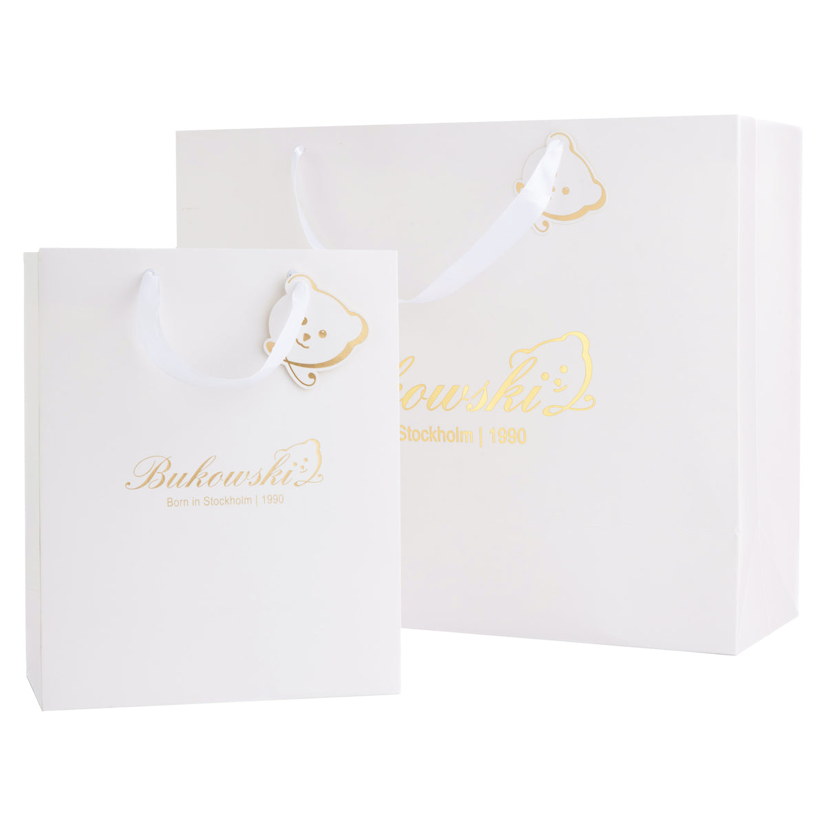 Bukowski Bears branded gift bags