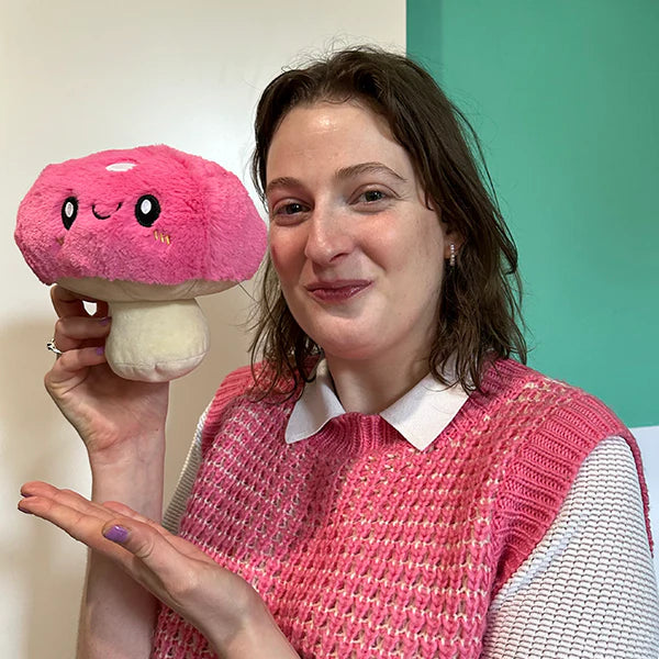 Squishable Snackers Pink Mushroom image 3