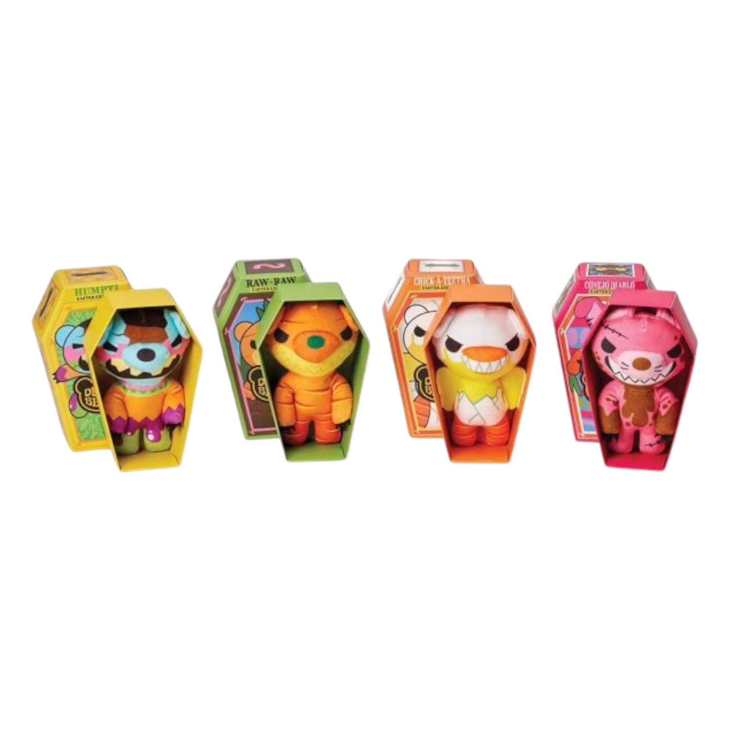 Deddy Bears Easter Series 1 5-inch plush in coffin box group of 4