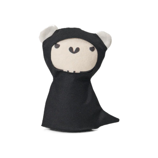 Front view of Deddy Bears Halloween Edition Grin Reaper 5-inch plush