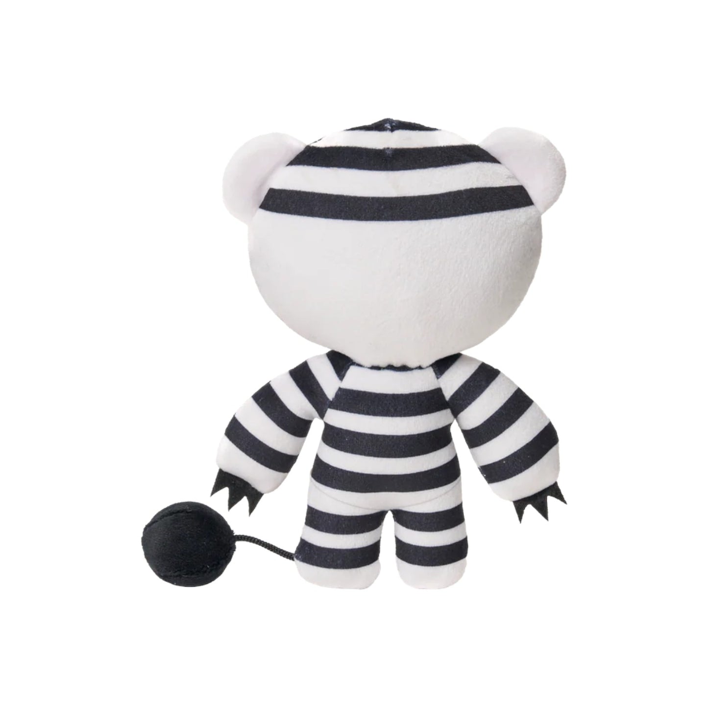 Back view of Deddy Bears Series 5 Prizzbear 5-inch plush