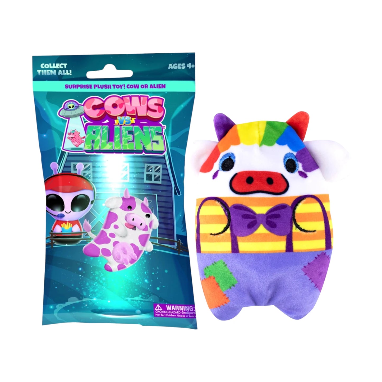 Cows vs Aliens Teal Wave Mystery Bag image 0