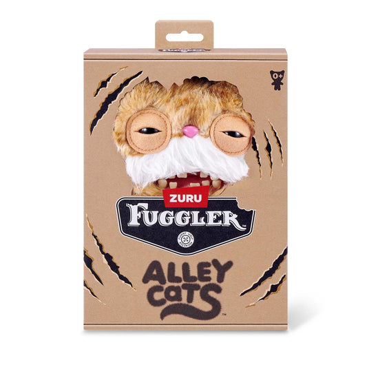 Fuggler Alley Cats toy packaging with Zuru branding on a white background