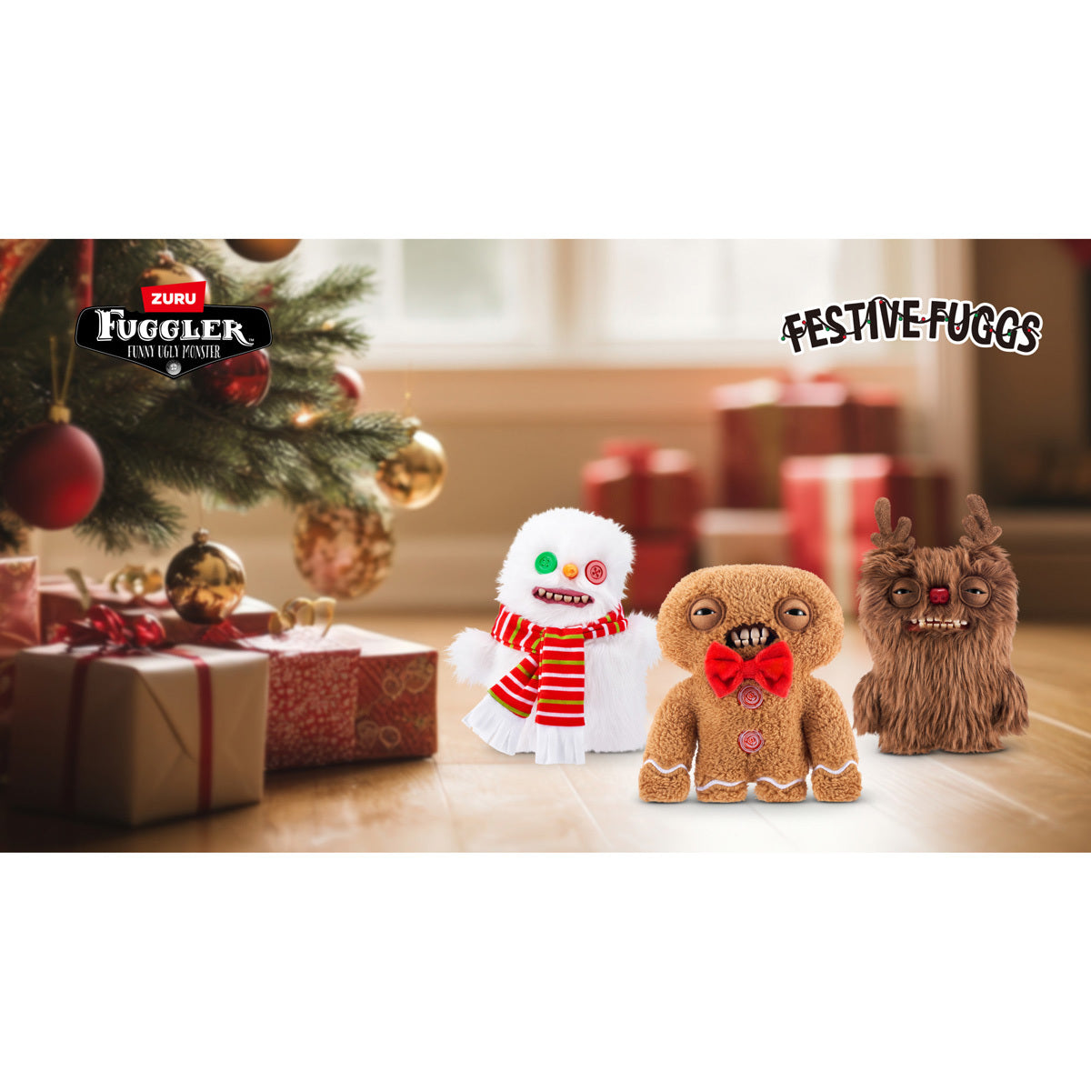 Fuggler Festive Fuggs group plush by ZURU