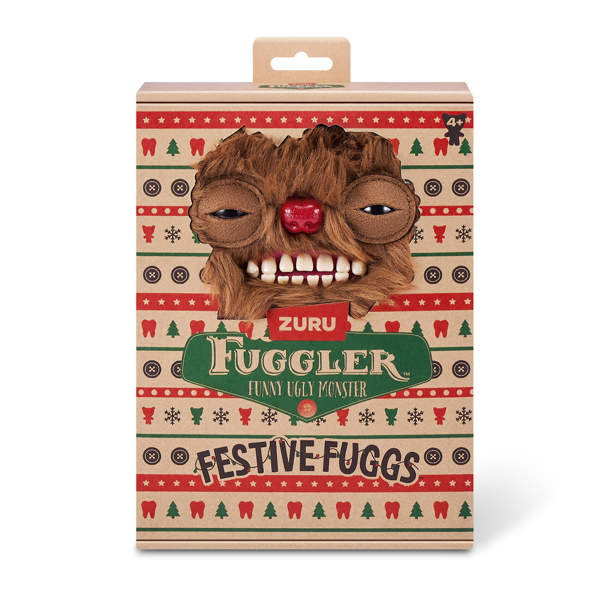 Fuggler Festive Fuggs Reindeer plush by ZURU at ReChild Canada in box front