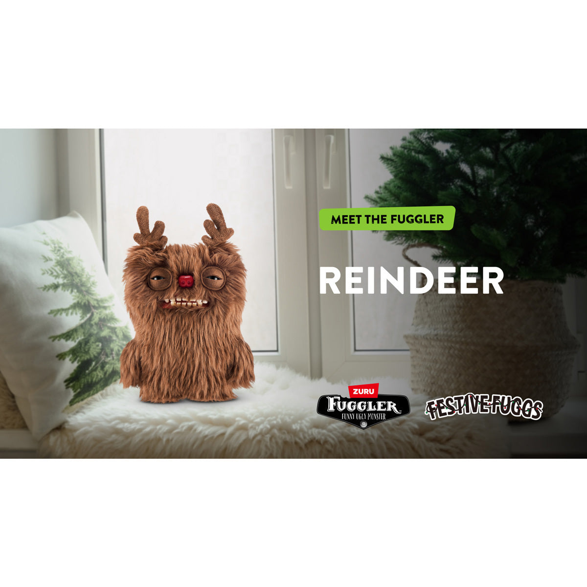 Fuggler Festive Fuggs Reindeer plush by ZURU at ReChild Canada