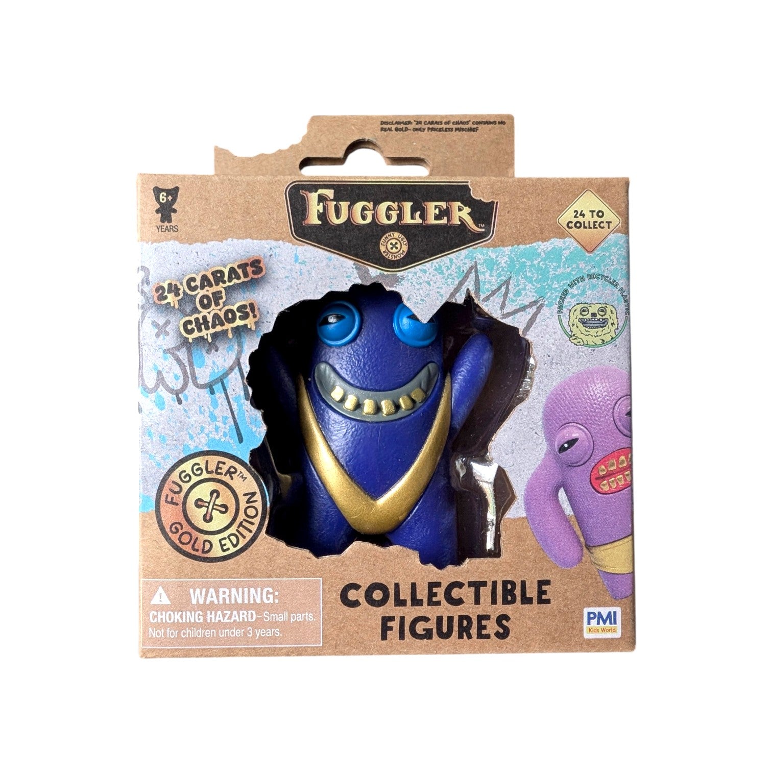 Fuggler Series 3 Gold Edition Figure - Shameless Goof | ReChild