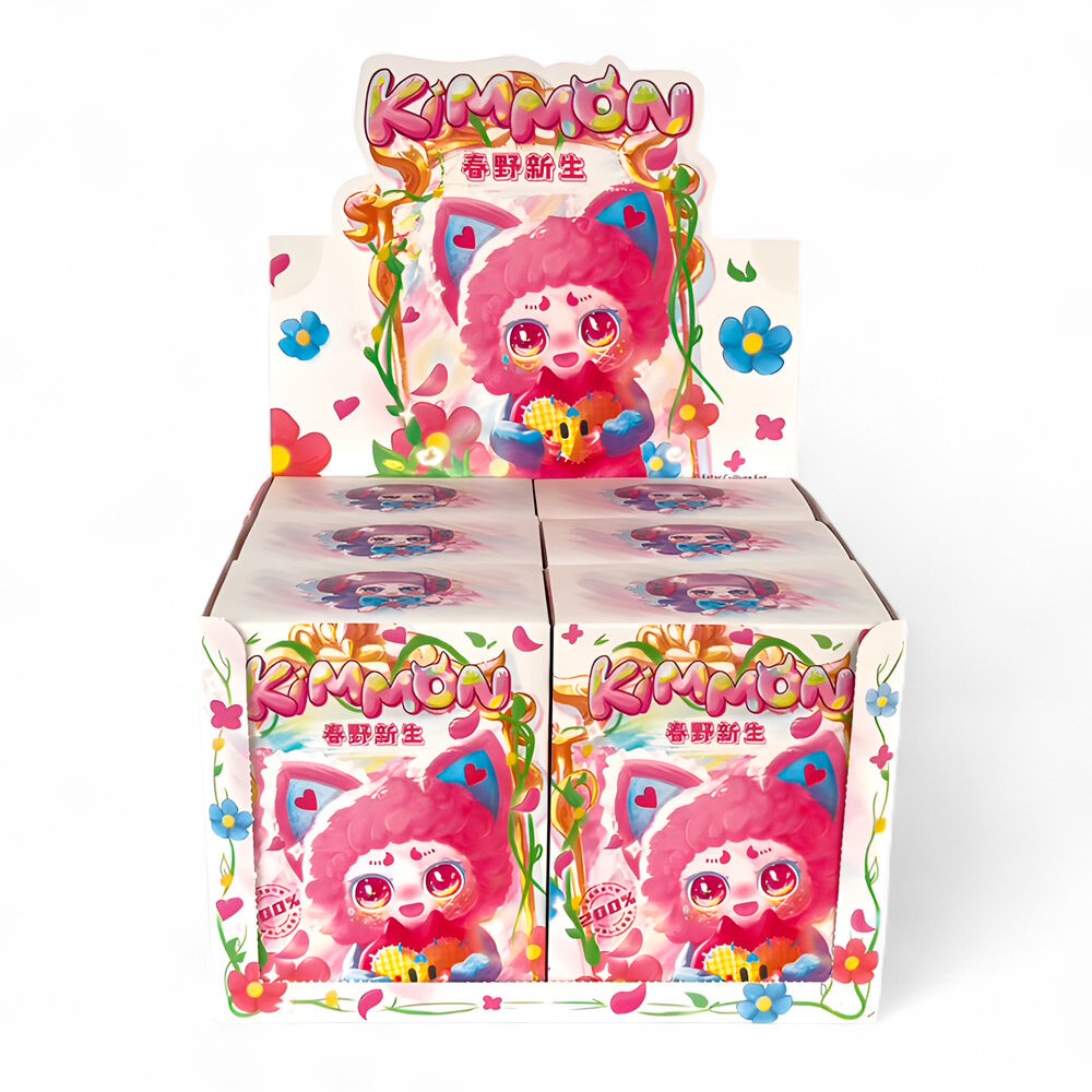 Kimmon Spring New Growth blind box display – assorted surprise collectible dolls
