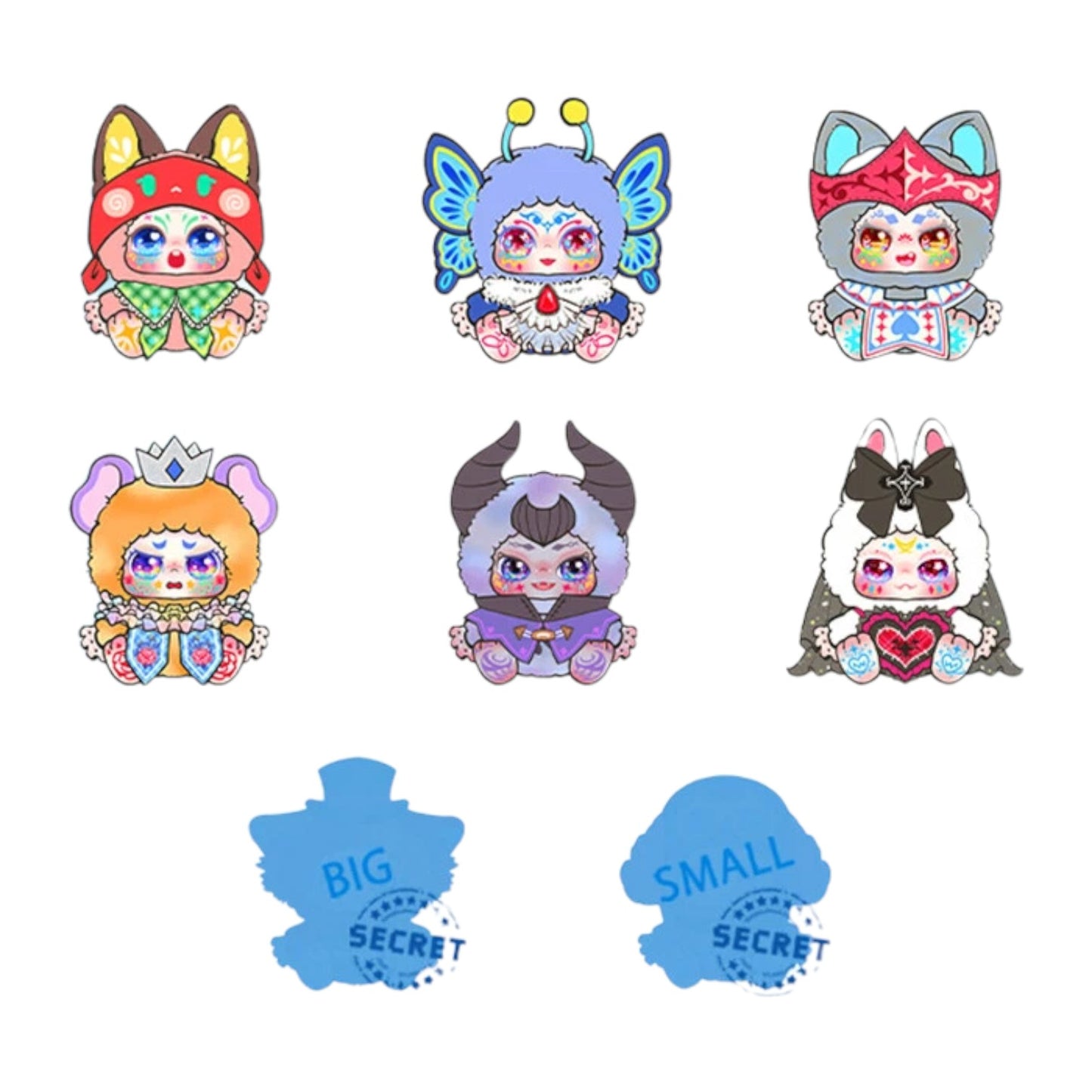 Kimmon You’re the Protagonist 6-inch plush doll all characters – mystery blind box collectible from ReChild.ca