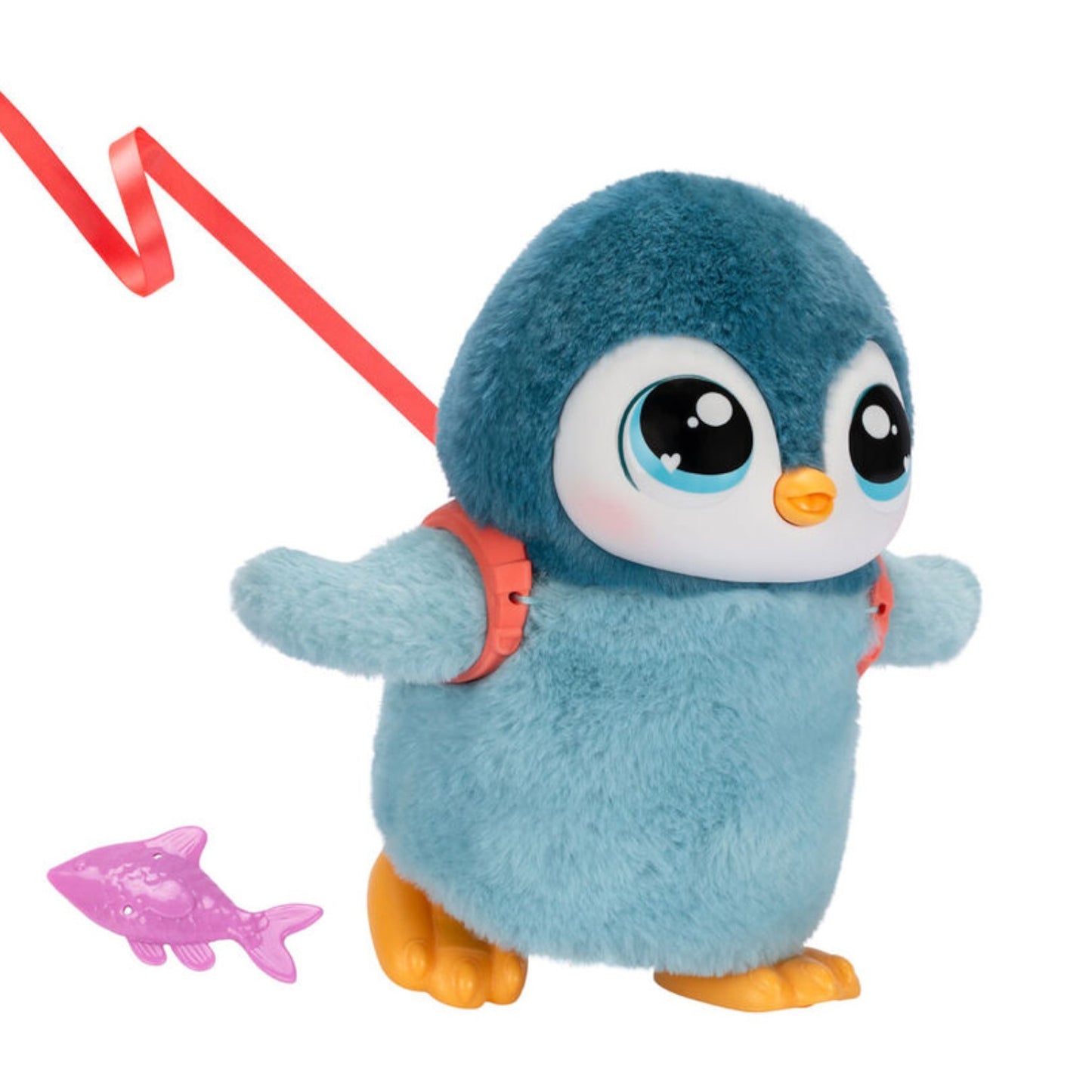Little Live Pets My Walking Penguin on leash