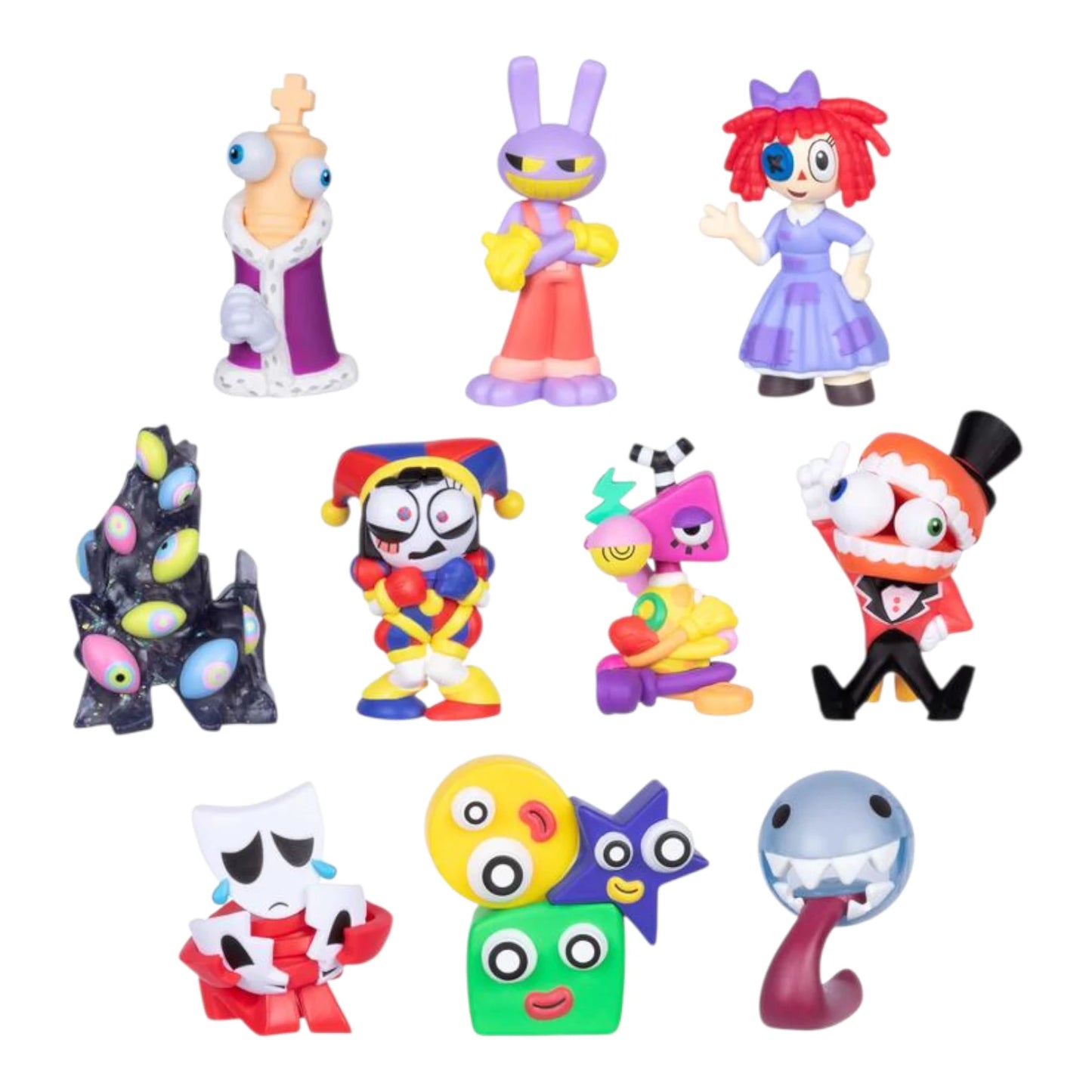 The Amazing Digital Circus 2 Inch Mini Figures Mystery Box Set of 10 characters
