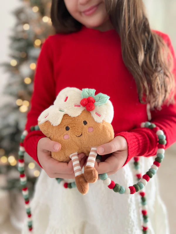 Mon Ami Frosted Star Plush with faux fur frosting and sprinkles lifestyle