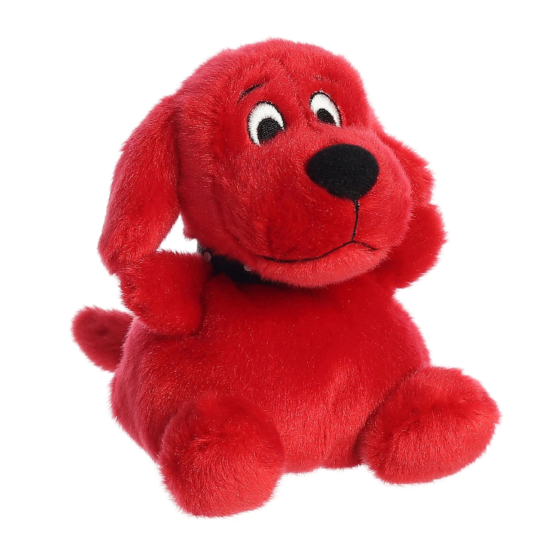 Palm Pals Clifford The Big Red Dog 5″ plush toy, red dog design - Front