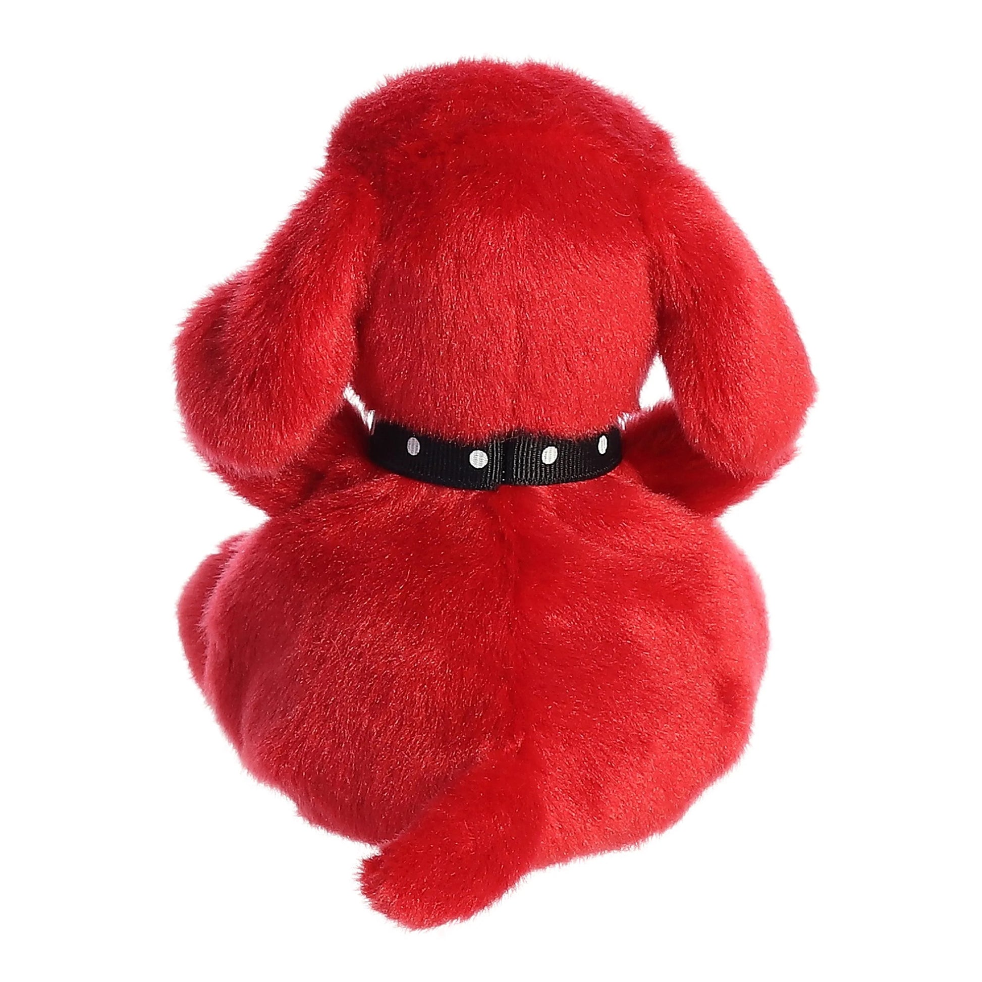 Palm Pals Clifford The Big Red Dog 5″ plush toy, red dog design - Back