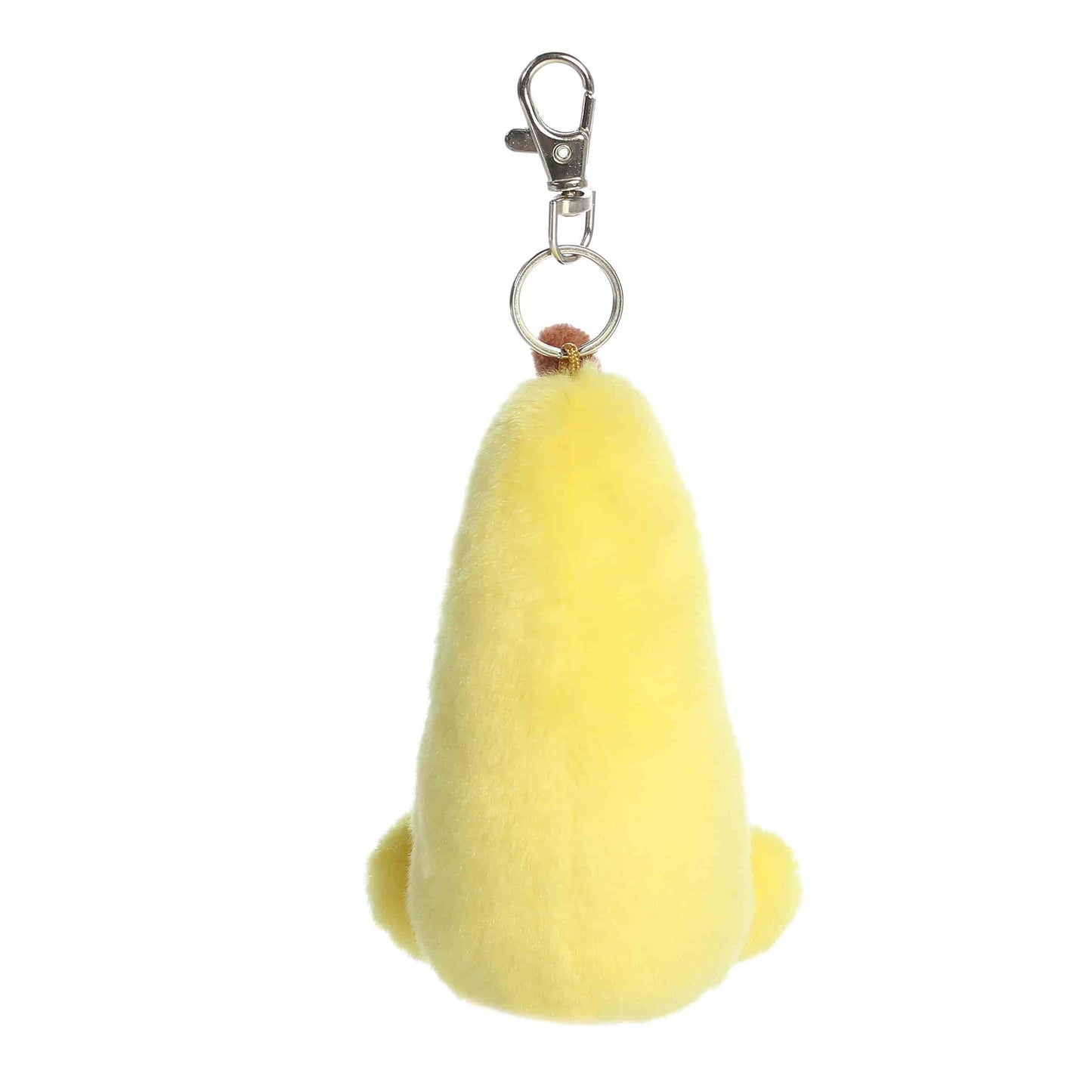 Back view of Palm Pals Gwen Banana 4-inch clip-on plush soft toy