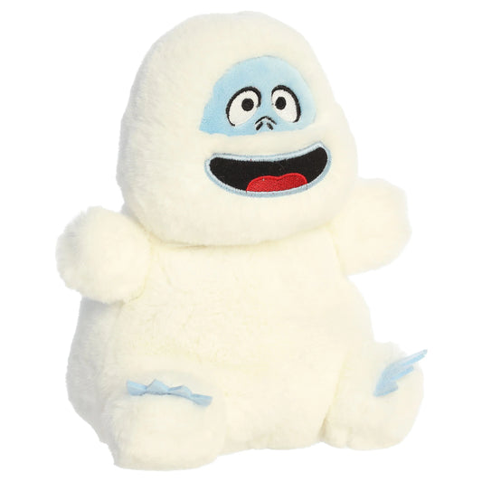 Palm Pals Party Sized Bumble the Abominable Snow Monster plush toy from Rudolph the Red-Nosed Reindeer.
