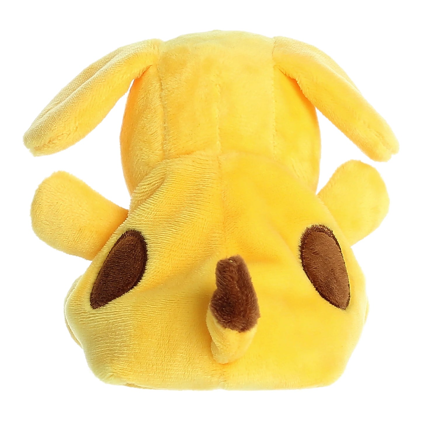 Back view of Palm Pals Spot 5-inch plush soft toy
