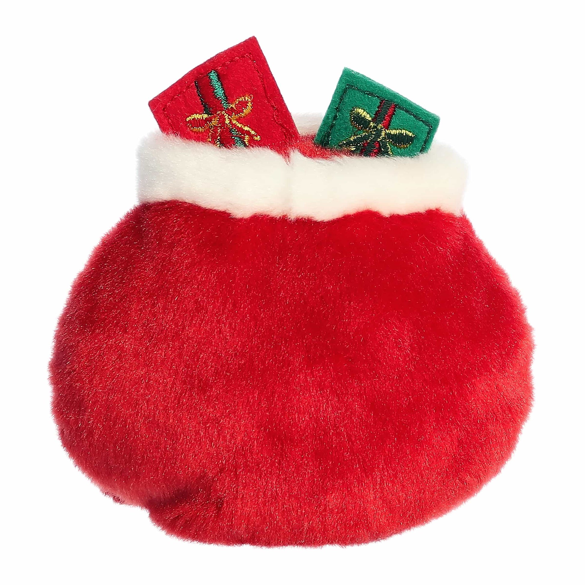 Palm Pals Velvet Santa Bag