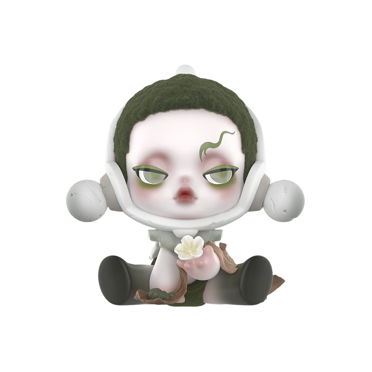 Popmart Skullpanda Ink Plum Blossom blind box collectible figure - The Moss