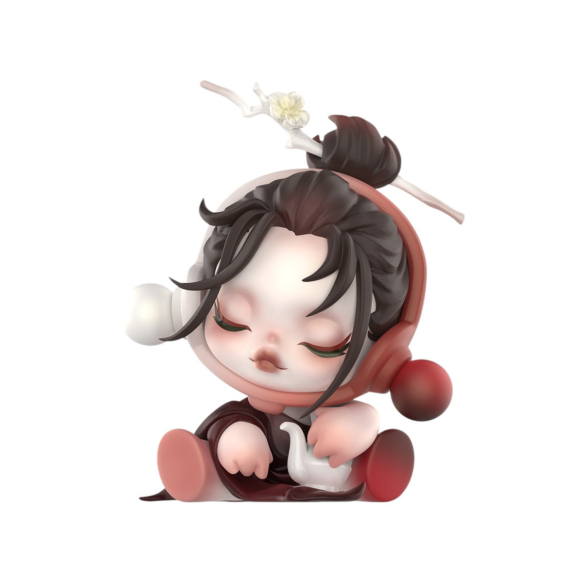 Popmart Skullpanda Ink Plum Blossom blind box collectible figure - The Scene