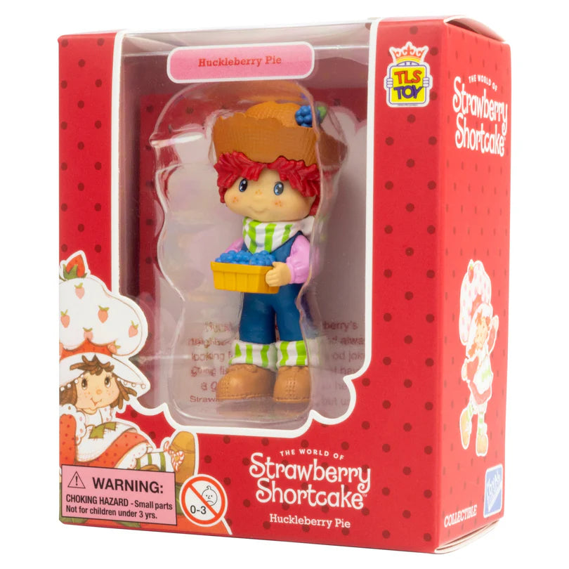 Huckleberry Pie CheeBee 2.5-inch collectible retro Strawberry Shortcake figure, sweetly scented.