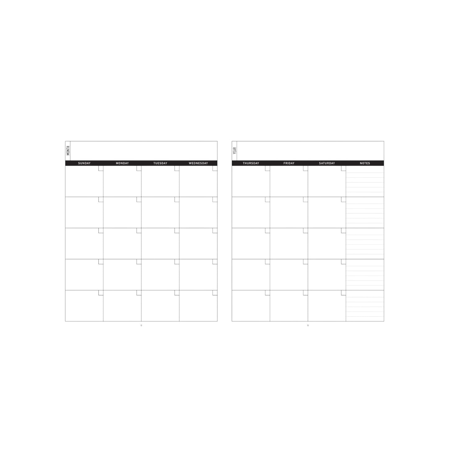 Black wire-bound Teacher's Planner featuring a flexicover and 168 pages for lessons, attendance, and grades.